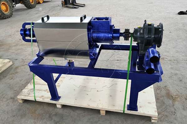 Solid Liquid Separator for Organic Fertilizer Production Plant in Manure Dewatering Process