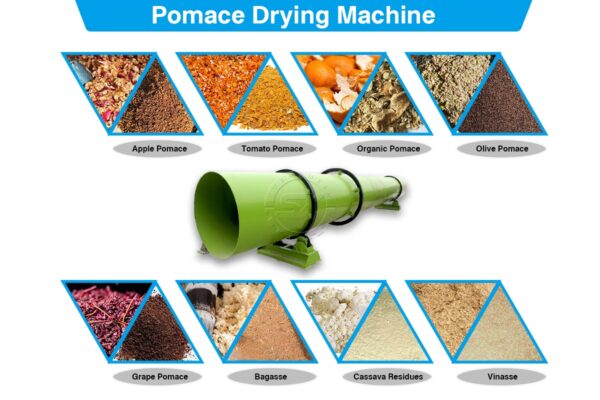 Which Fruit Waste Can Be Used In Pomace Dryer