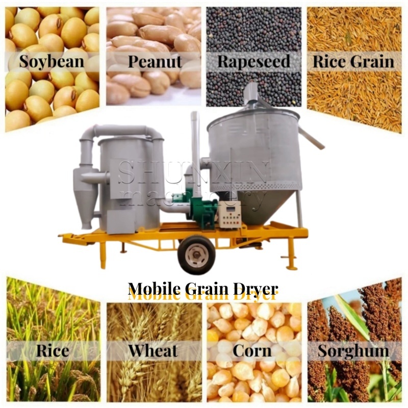 Drying Materials of Mobile Grain Dryer